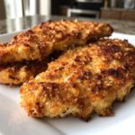 Hähnchen mit Parmesanpanade