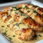 Hähnchenfilet in Sahnesoße