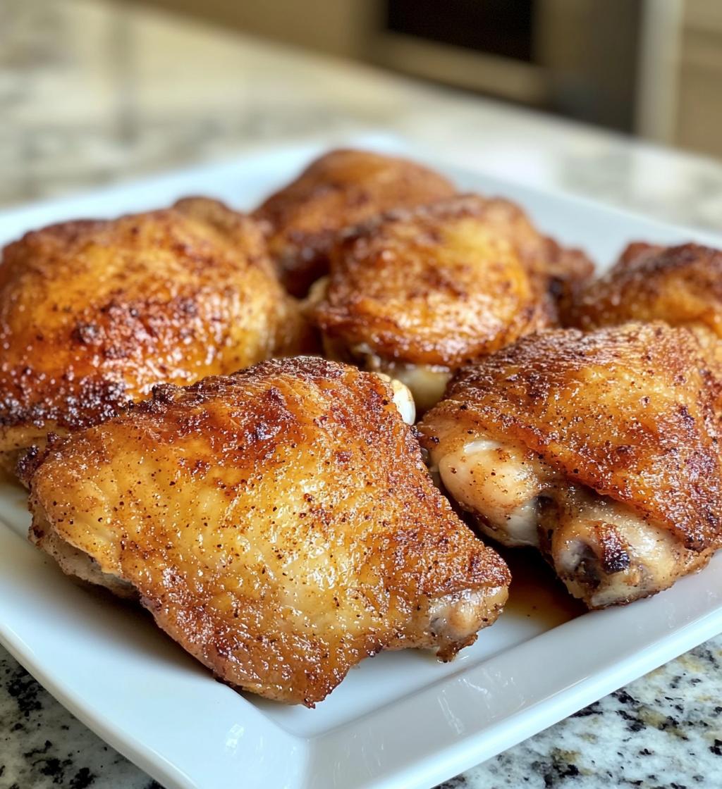 Hähnchenschenkel Heißluftfritteuse