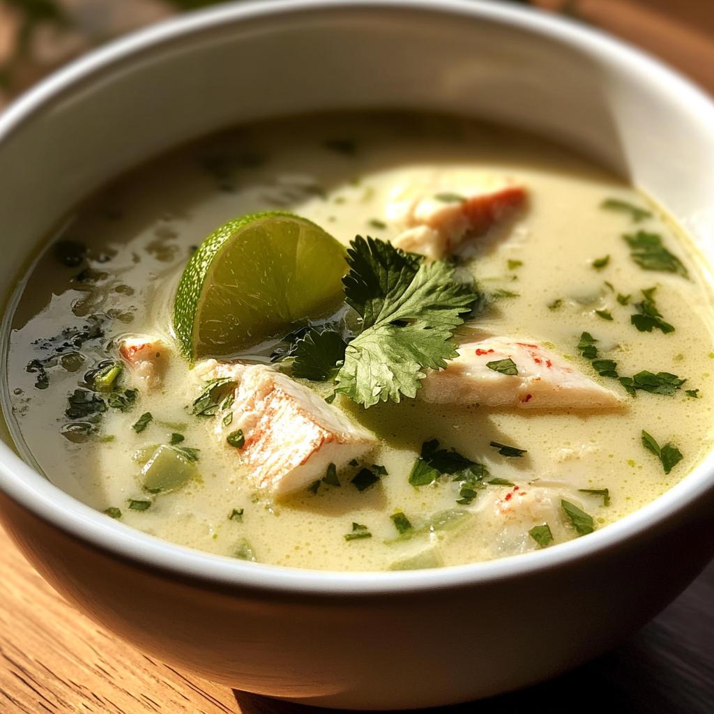 Kokos-Limetten-Fischsuppe