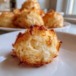 Kokosmakronen Rezept ohne Mehl und schön saftig.