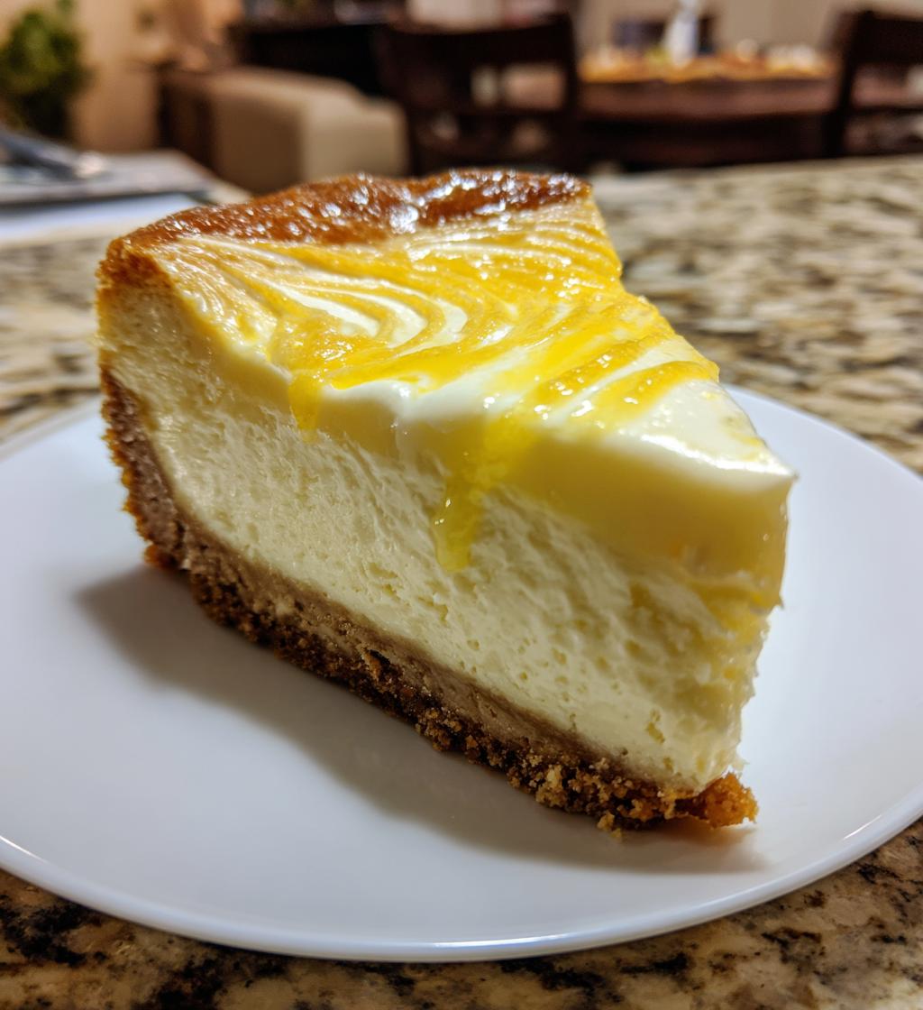 Käsekuchen mit Zitronencreme