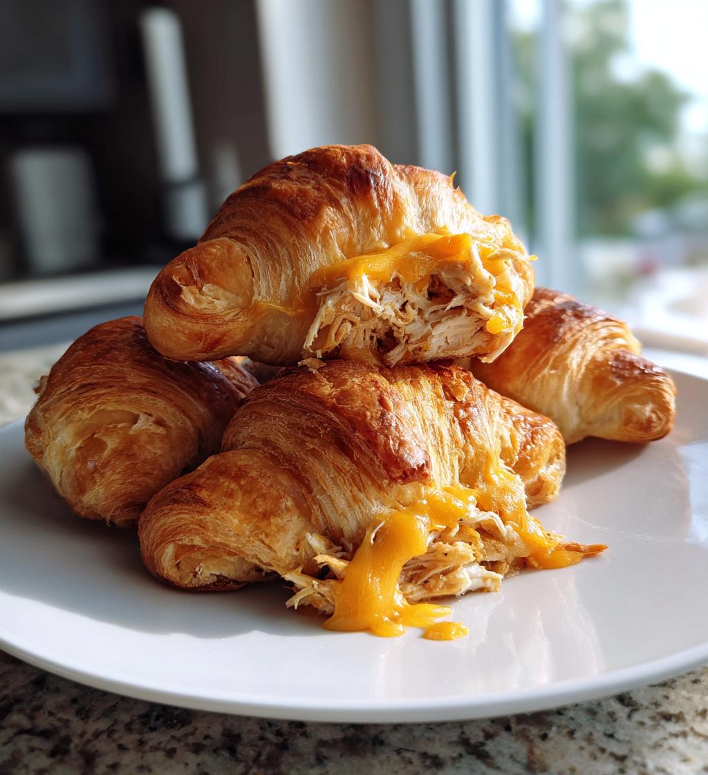 Käsige Hähnchen-Croissant-Rollen: Ein Muss für Wohlfühlmomente