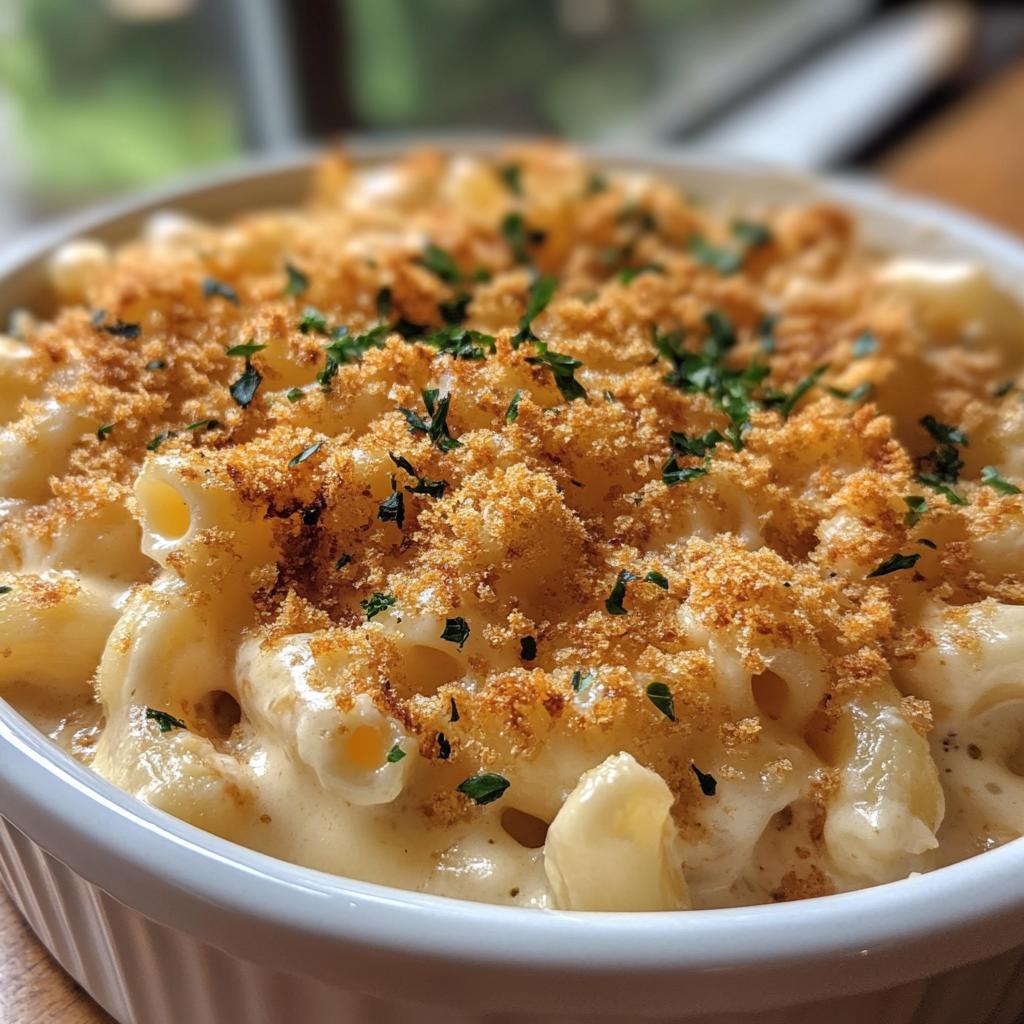 Mac and Cheese mit knuspriger Kruste