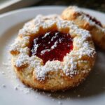 Plätzchen Rezepte Weihnachten mit Marmeladenfüllung.