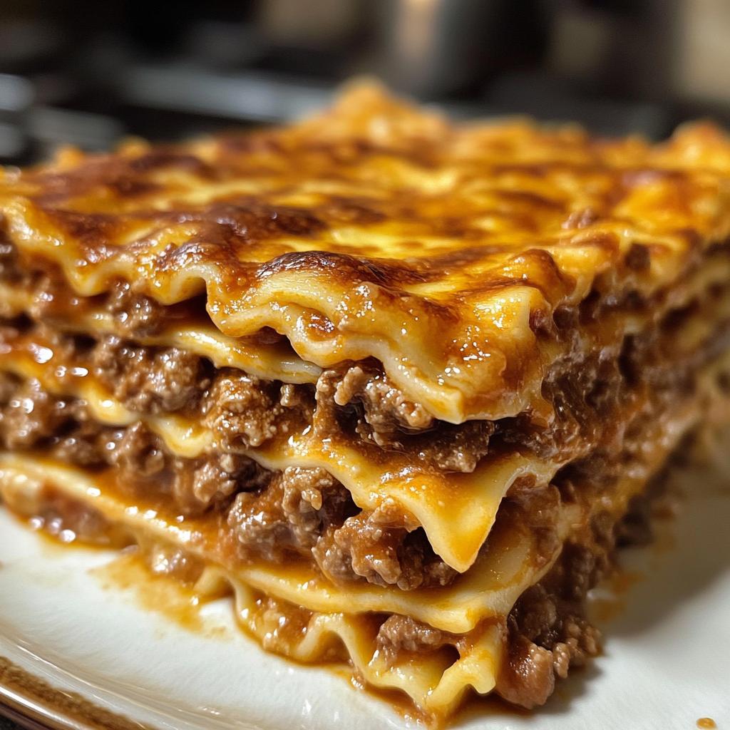 Rinderhack-Lasagne