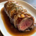 Rinderrouladen mit Zwiebeln