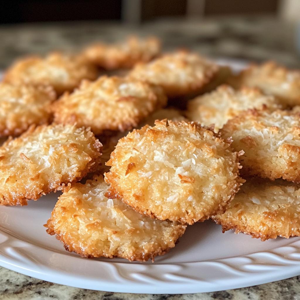 Schnelle Plätzchen Rezepte ohne Backen mit Kokos und Kondensmilch.