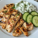 Tzatziki-Hähnchensalat
