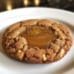 Weihnachtsplätzchen ausgefallene mit Karamellfüllung.