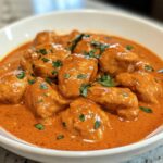 Zartes Butterhähnchen in Cremiger Tomatensauce