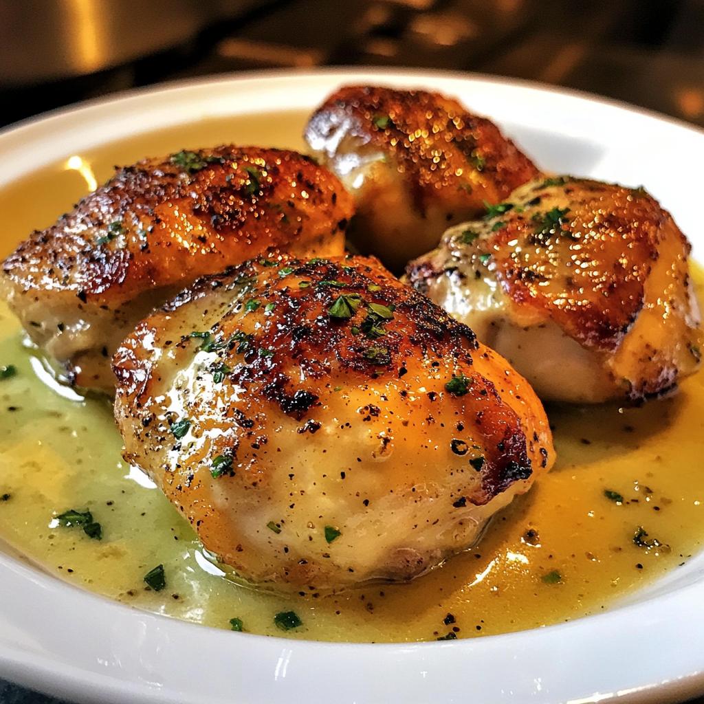 Zartes Hähnchen in Cremiger Butter-Knoblauch-Sauce