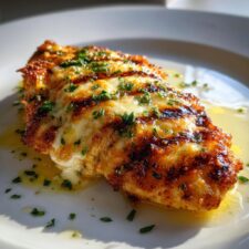 Knuspriges Zitronen-Pecorino-Hähnchen in 25 Minuten