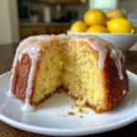 Zitronenkuchen mit Zuckerguss