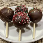 cake pops weihnachten