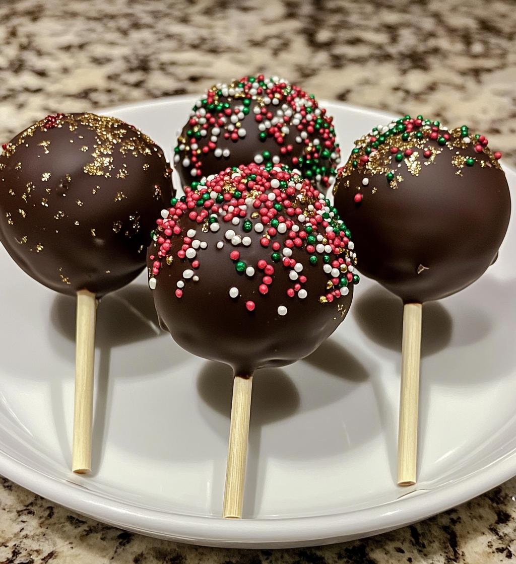 cake pops weihnachten