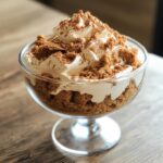 dessert mit spekulatius