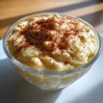 vanillecreme dessert weihnachtlich