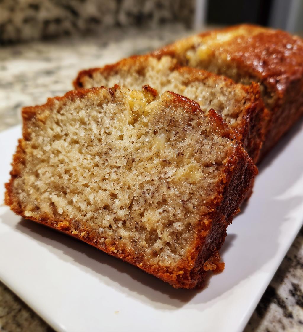 Bananenbrot mit 2 Bananen