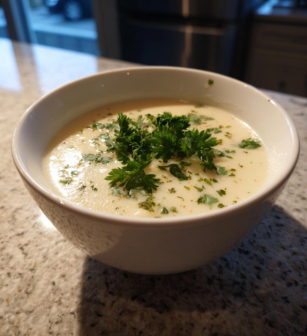 Blumenkohl-Kartoffel-Suppe