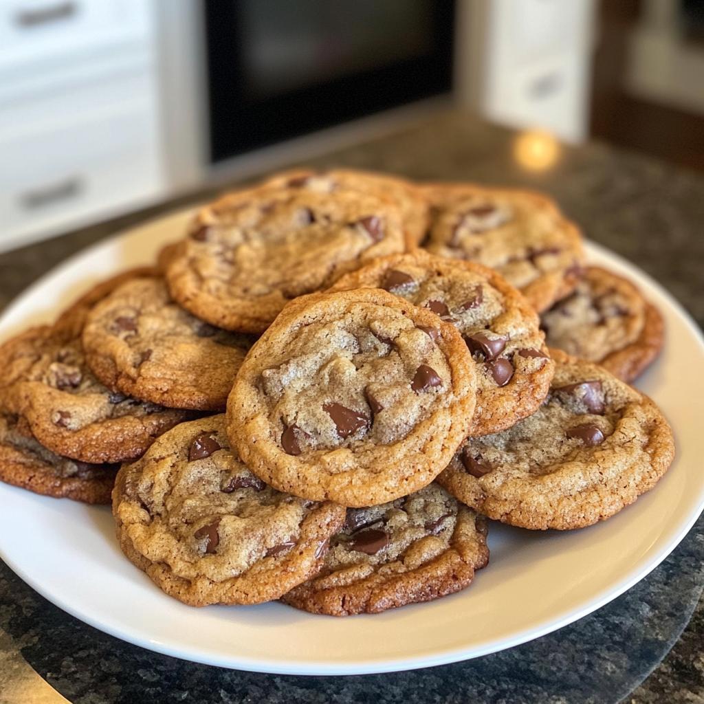 Brauner Zucker-Schoko-Cookies