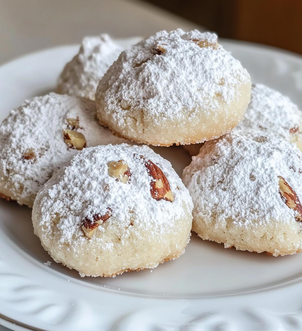 Butter-Pecan-Schneeballkekse