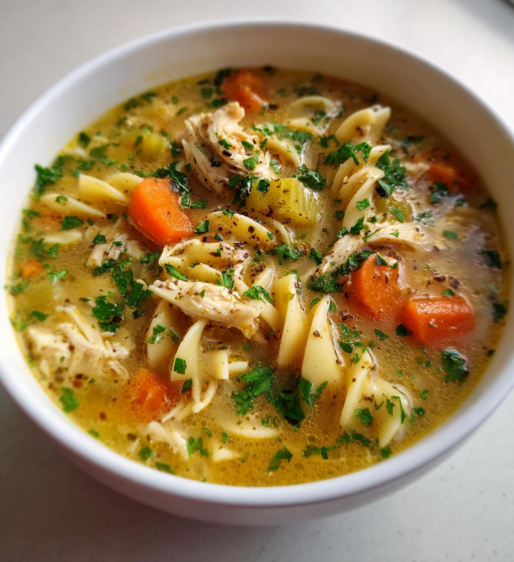 Chick-fil-A-Hühnernudelsuppe Rezept