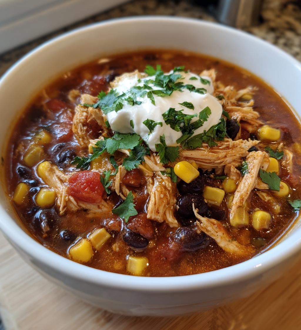 Chicken-Taco-Suppe