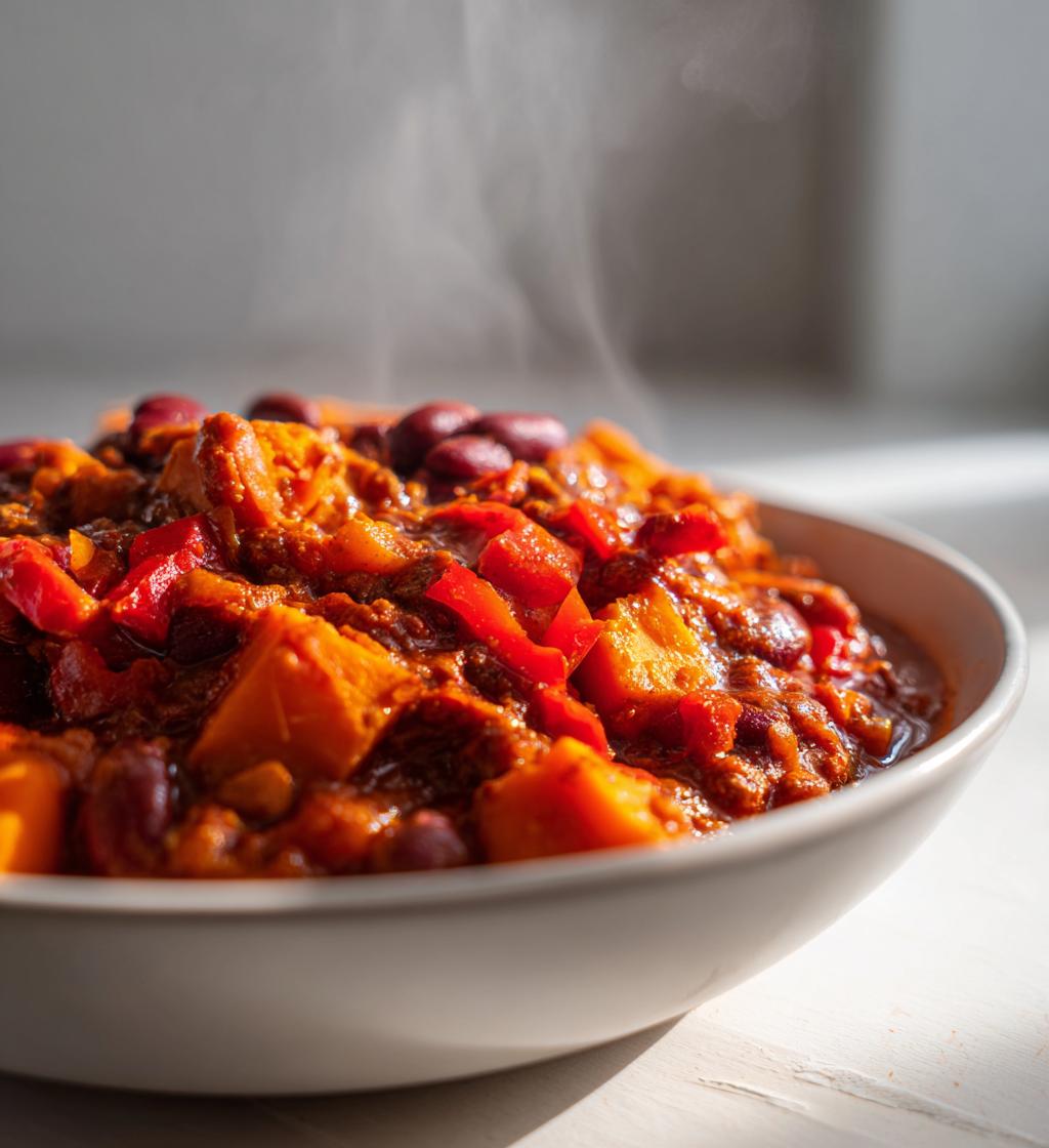 Chili mit Süßkartoffeln
