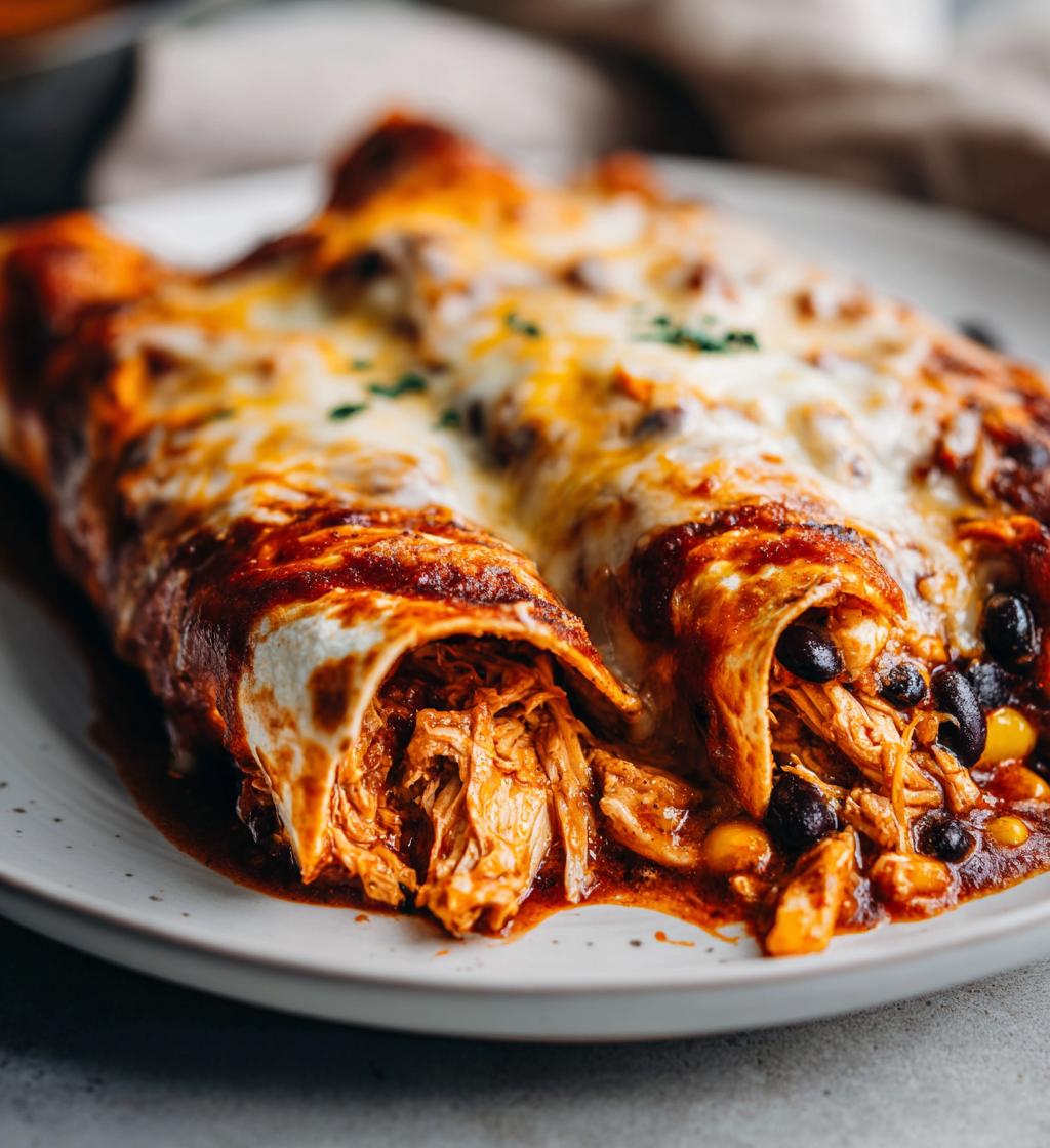 Crockpot-Chicken-Enchiladas