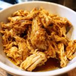 Crockpot-Rezept für zerkleinertes Hähnchen