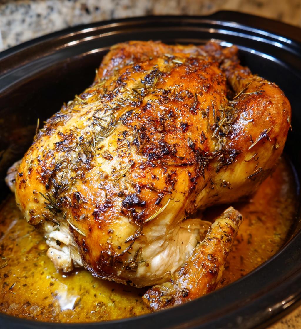 Crockpot-Rezepte für ganzes Hähnchen