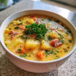 Crockpot-Schinken-Kartoffel-Suppe