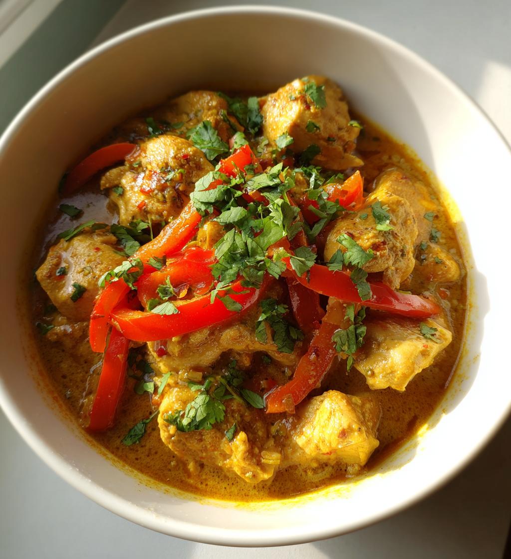 Curry-Hähnchen im Crockpot