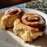 Einfache Sauerteig-Zimtschnecken