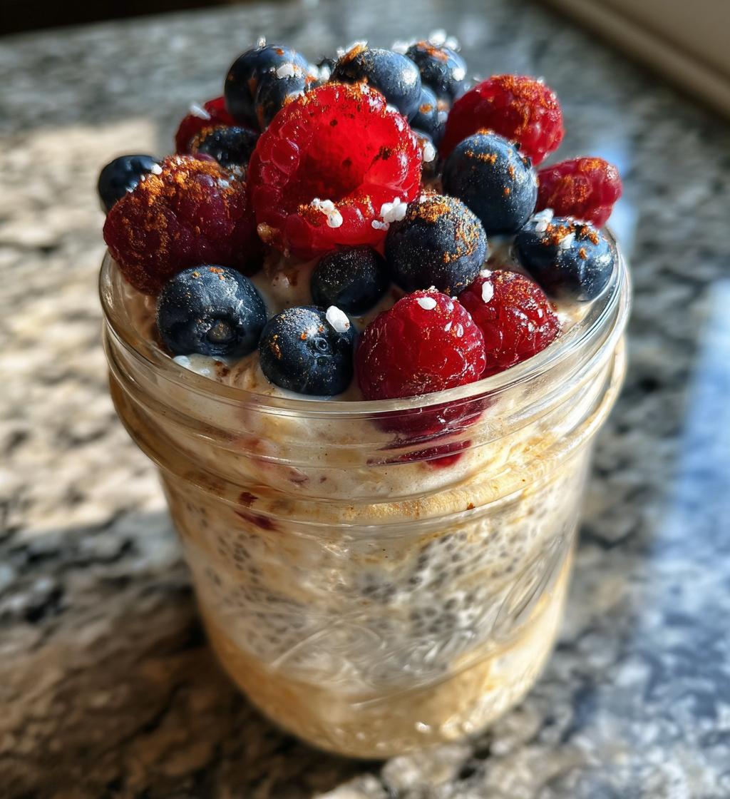 Einfache gesunde Overnight Oats