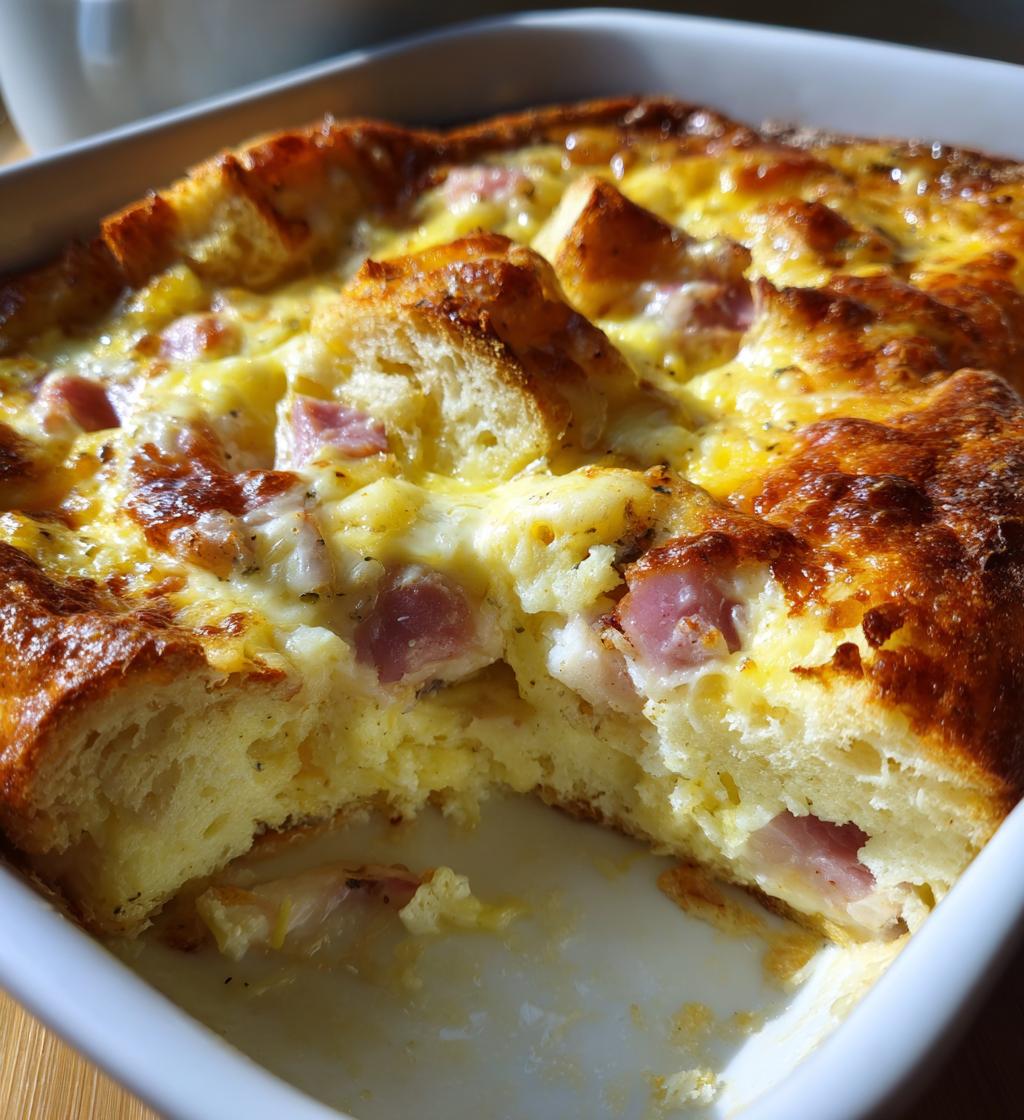 Einfacher Frühstücksauflauf