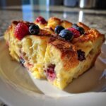 Einfacher Overnight-Frühstücksauflauf