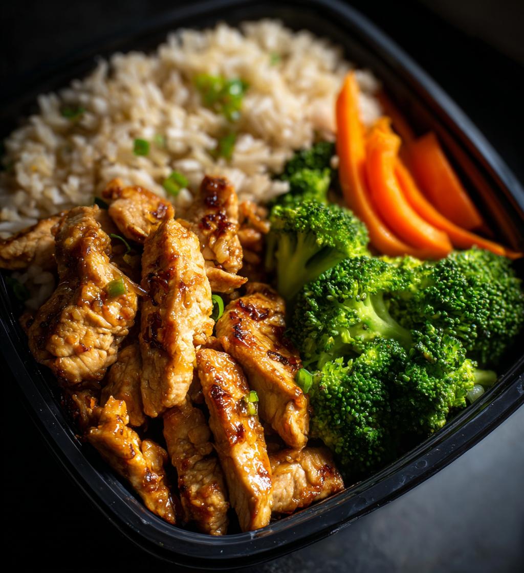 Einfaches Meal-Prep-Abendessen