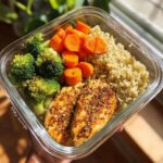 Einfaches gesundes Meal Prep