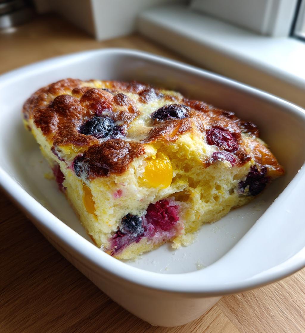Frühstücksauflauf ohne Ei
