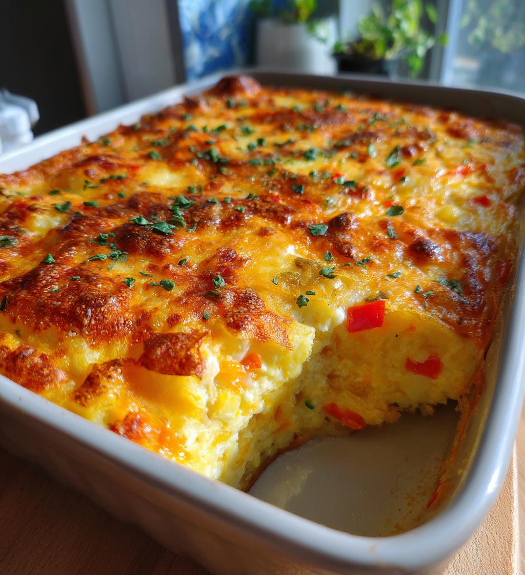 Hashbrown-Frühstücksauflauf