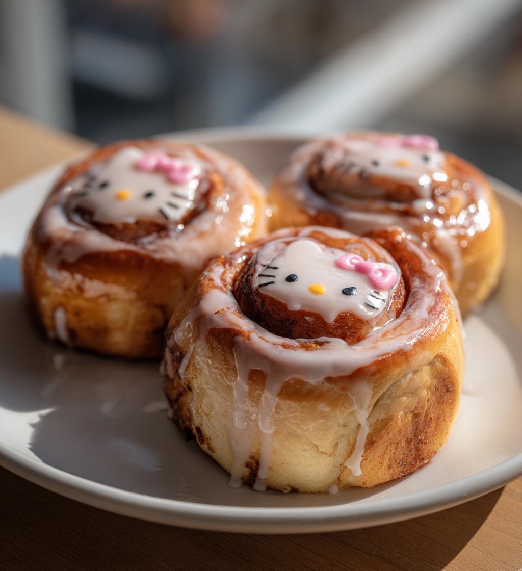 Hello-Kitty-Zimtschnecken