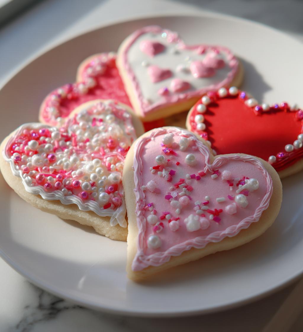 Ideen für dekorierte Valentinstagskekse