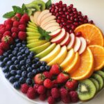 Ideen für weihnachtliche Obstplatten