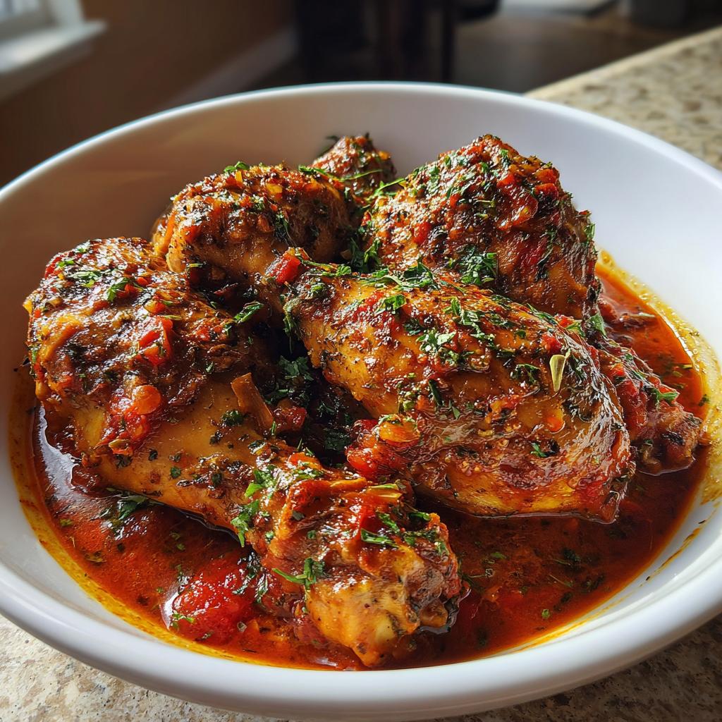 Italienisches Crockpot-Hähnchen
