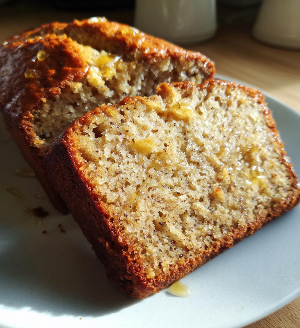 Kalorienarmes Bananenbrot