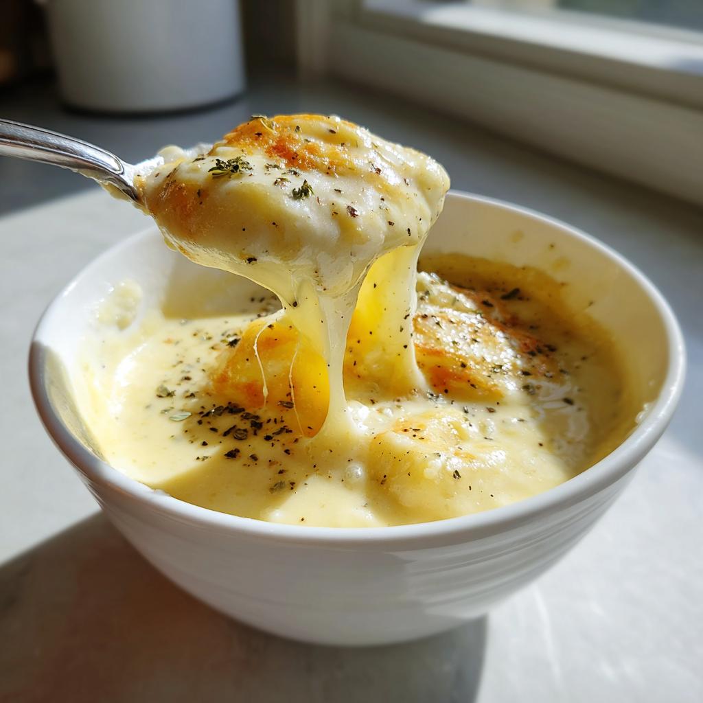 Kartoffel-Käsesuppe