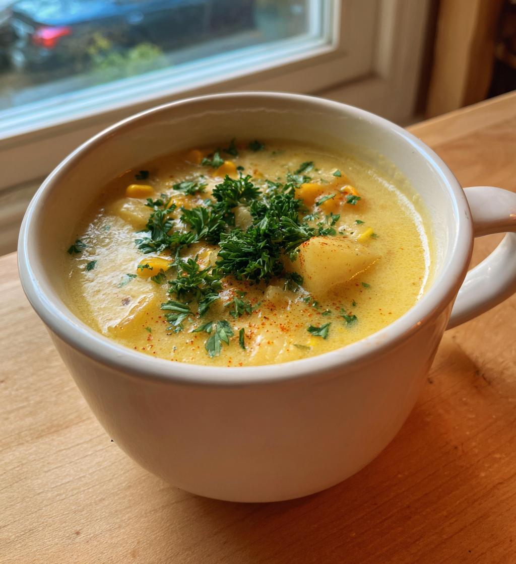 Kartoffel-Maissuppe