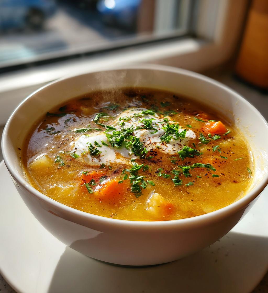 Klassische Kartoffelsuppe